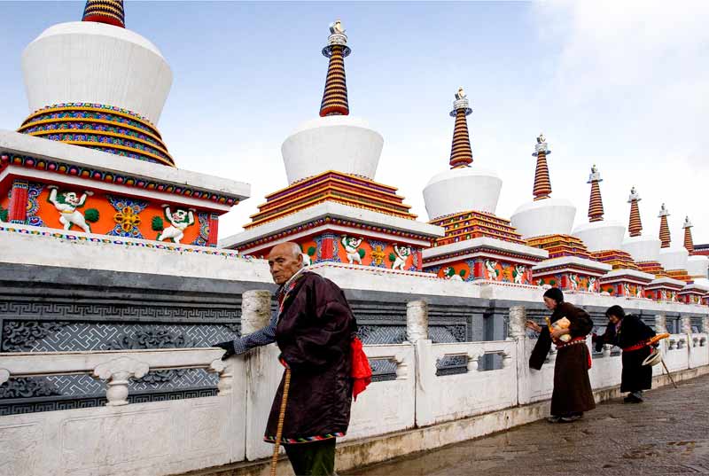 塔爾寺、貴德、青海湖、